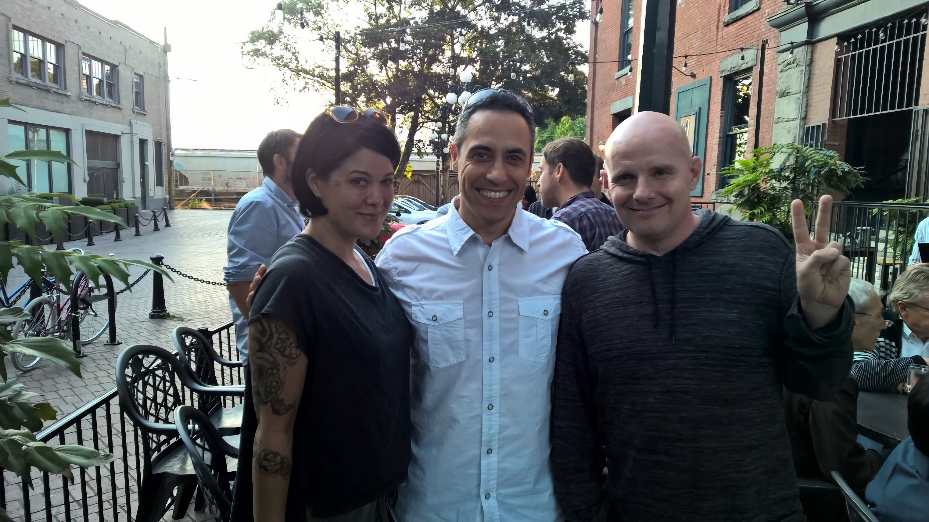 Bonnie Ross, Tom Salta and Frank O’Connor during Halo The Fall of Reach
