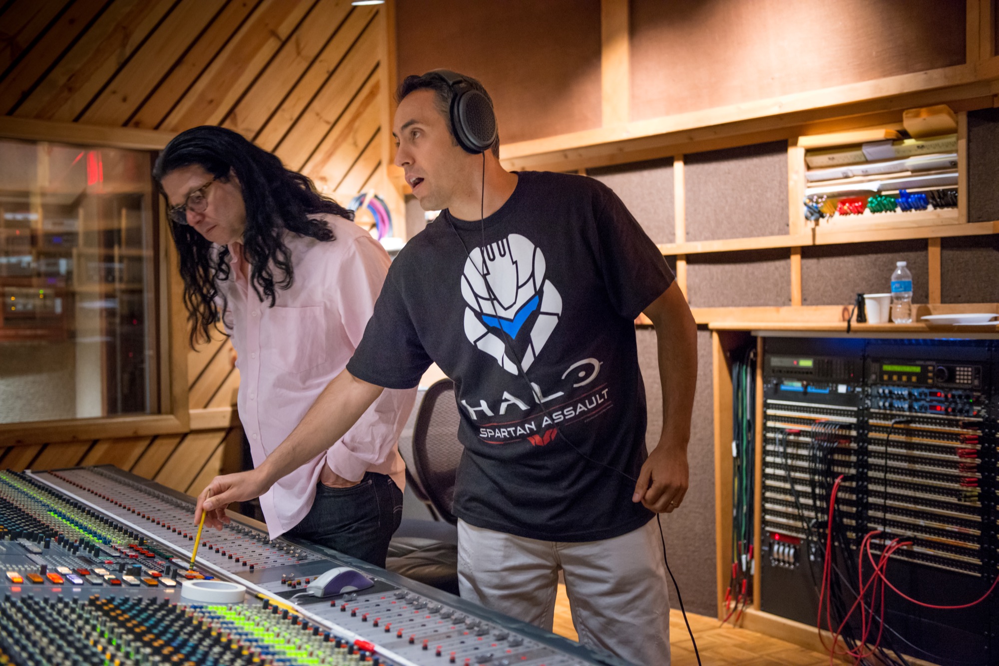 Boys choir recording session for Halo: The Fall of Reach