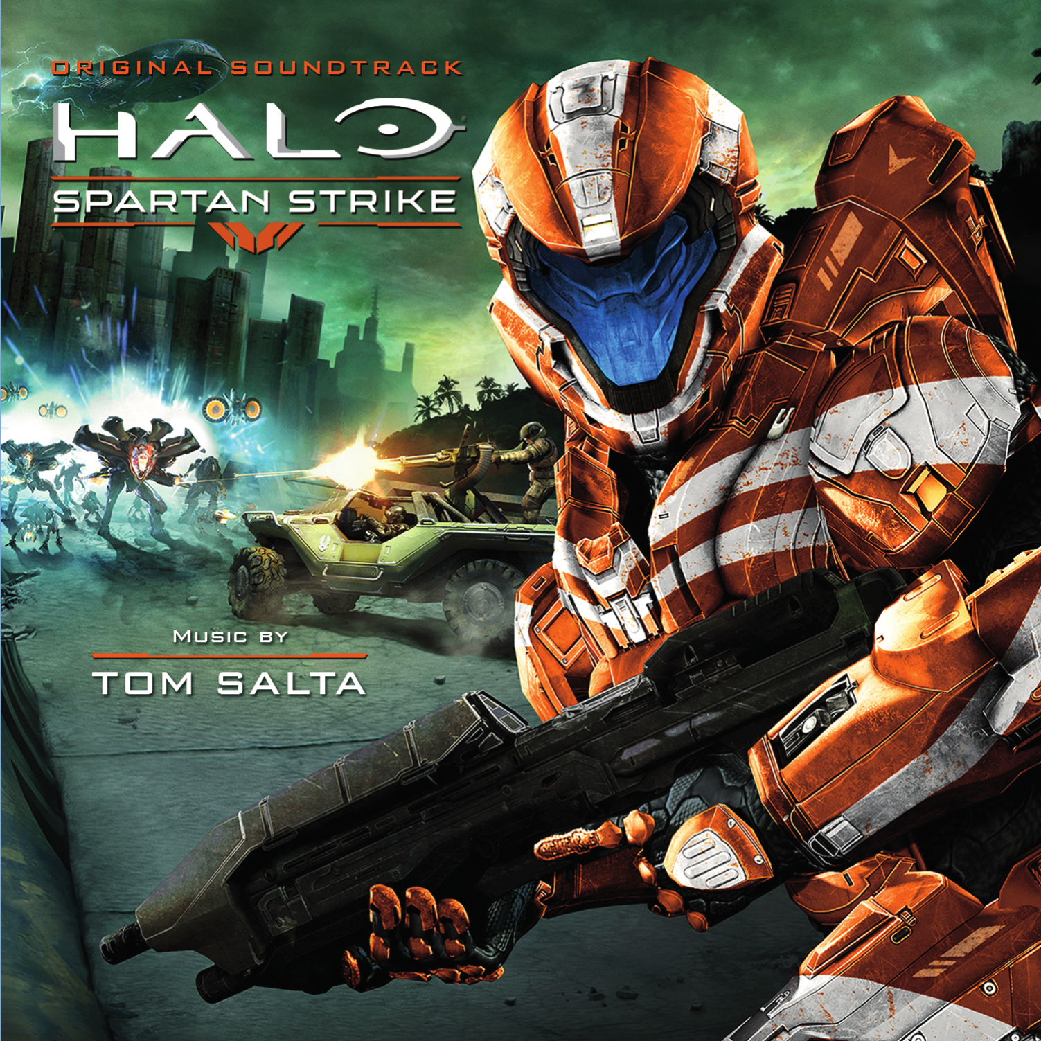 Halo Spartan Strike original soundtrack cover artwork